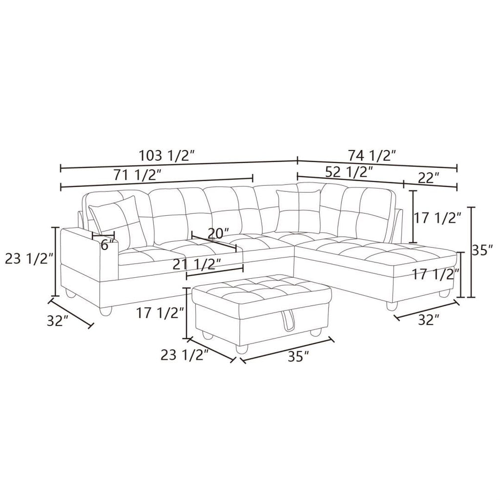 Convertible Sectional Sofa