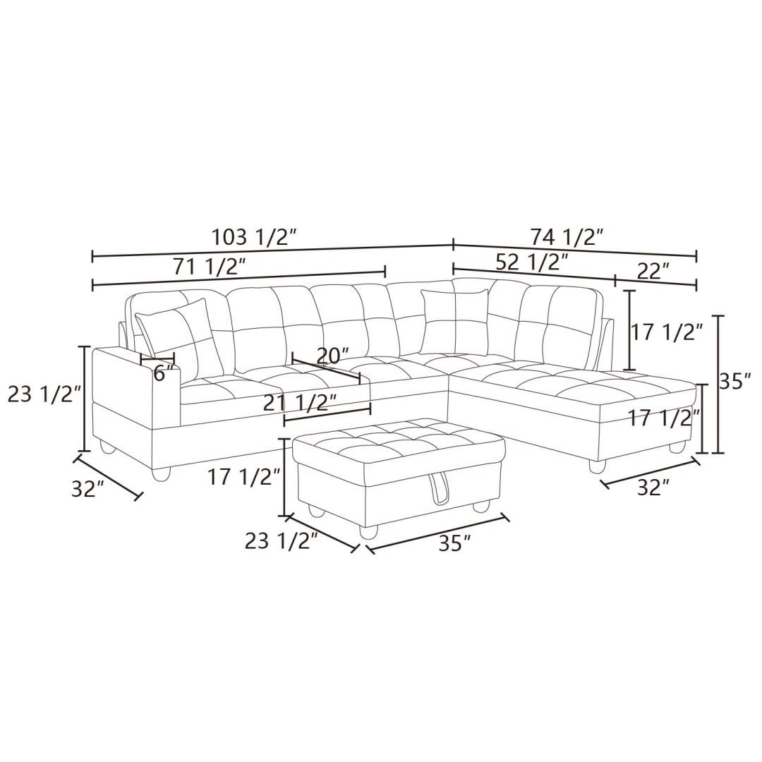 Convertible Sectional Sofa