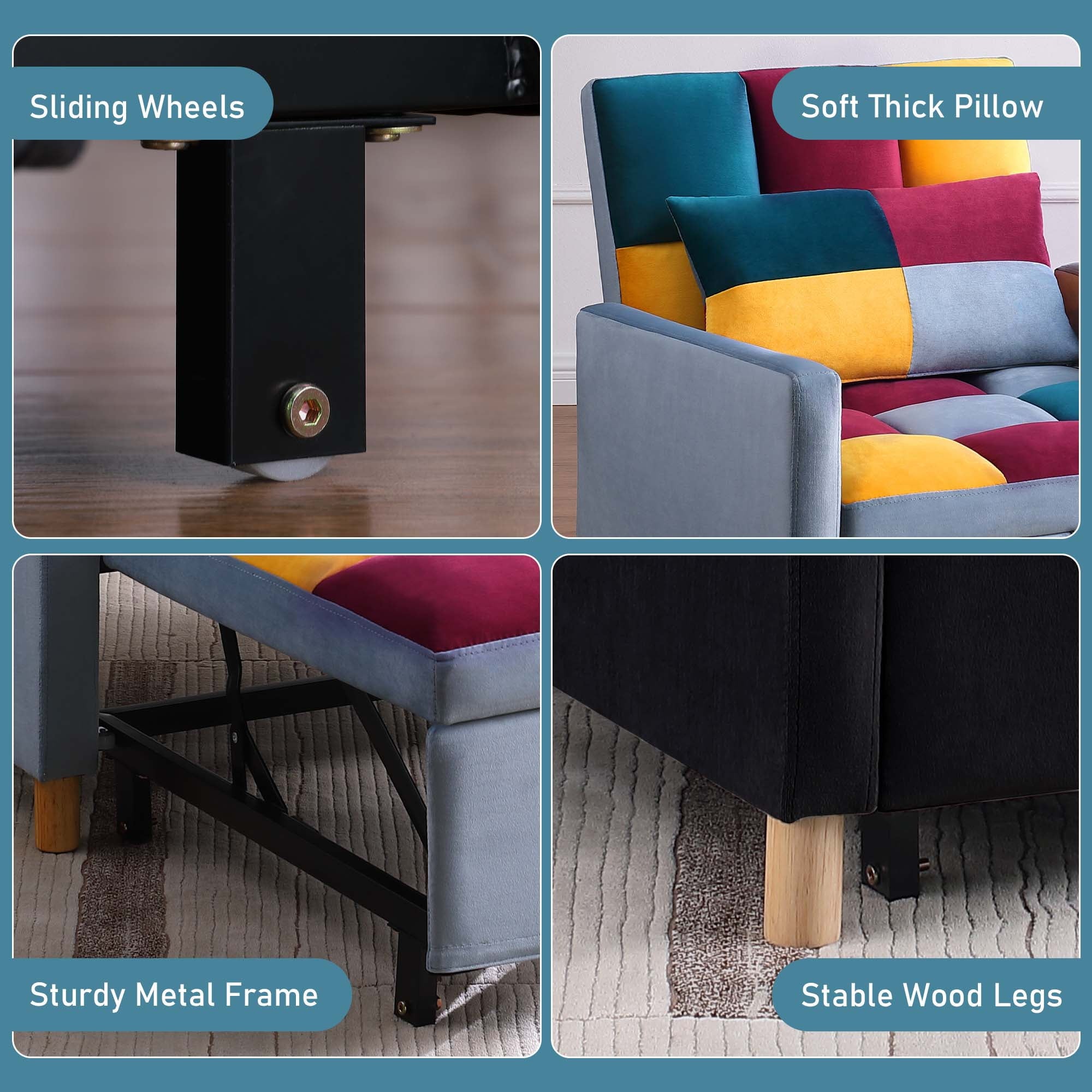 Convertible Sleeper Chair Bed