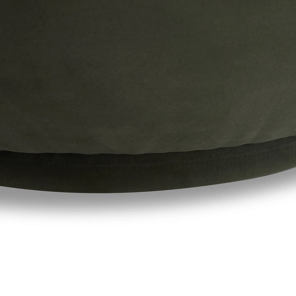 Mira Swivel Accent Chair, Olive Velvet