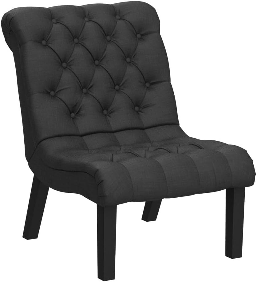 Upholstered Tufted Armless 
