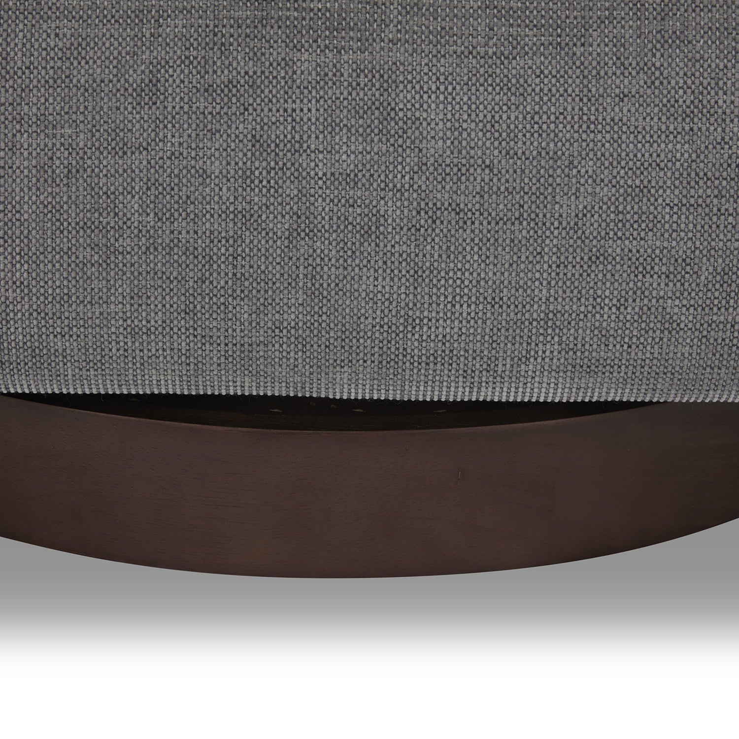 Bradford Wooden Base Modern Swivel Accent Chair, Gray