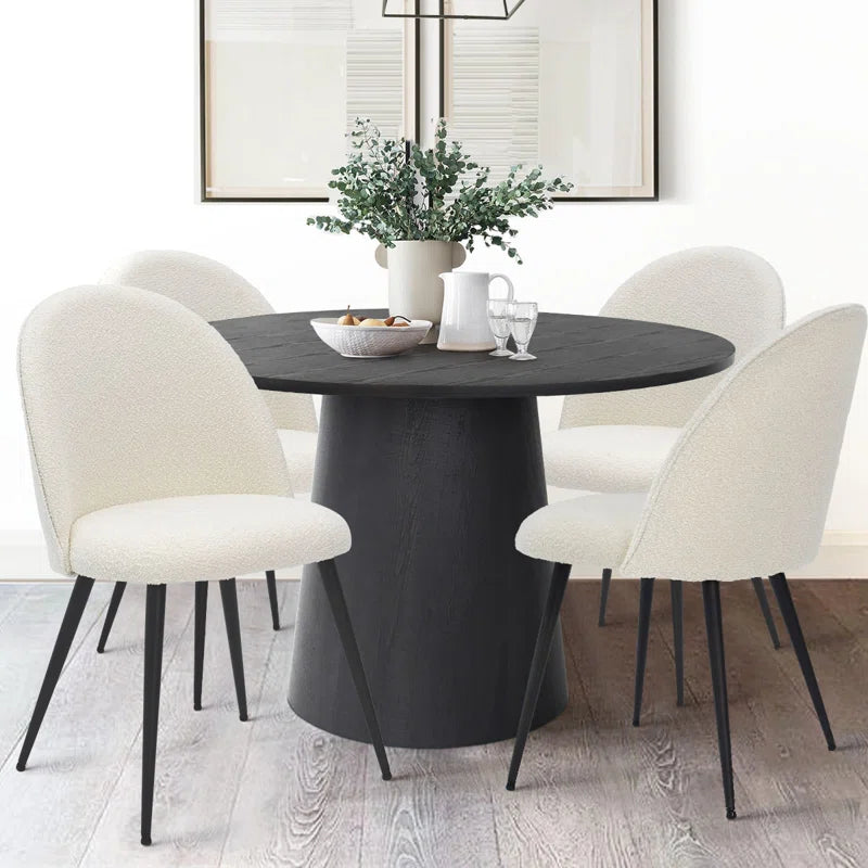 Bende 19'' H Fabric Upholstered Metal Side Chair