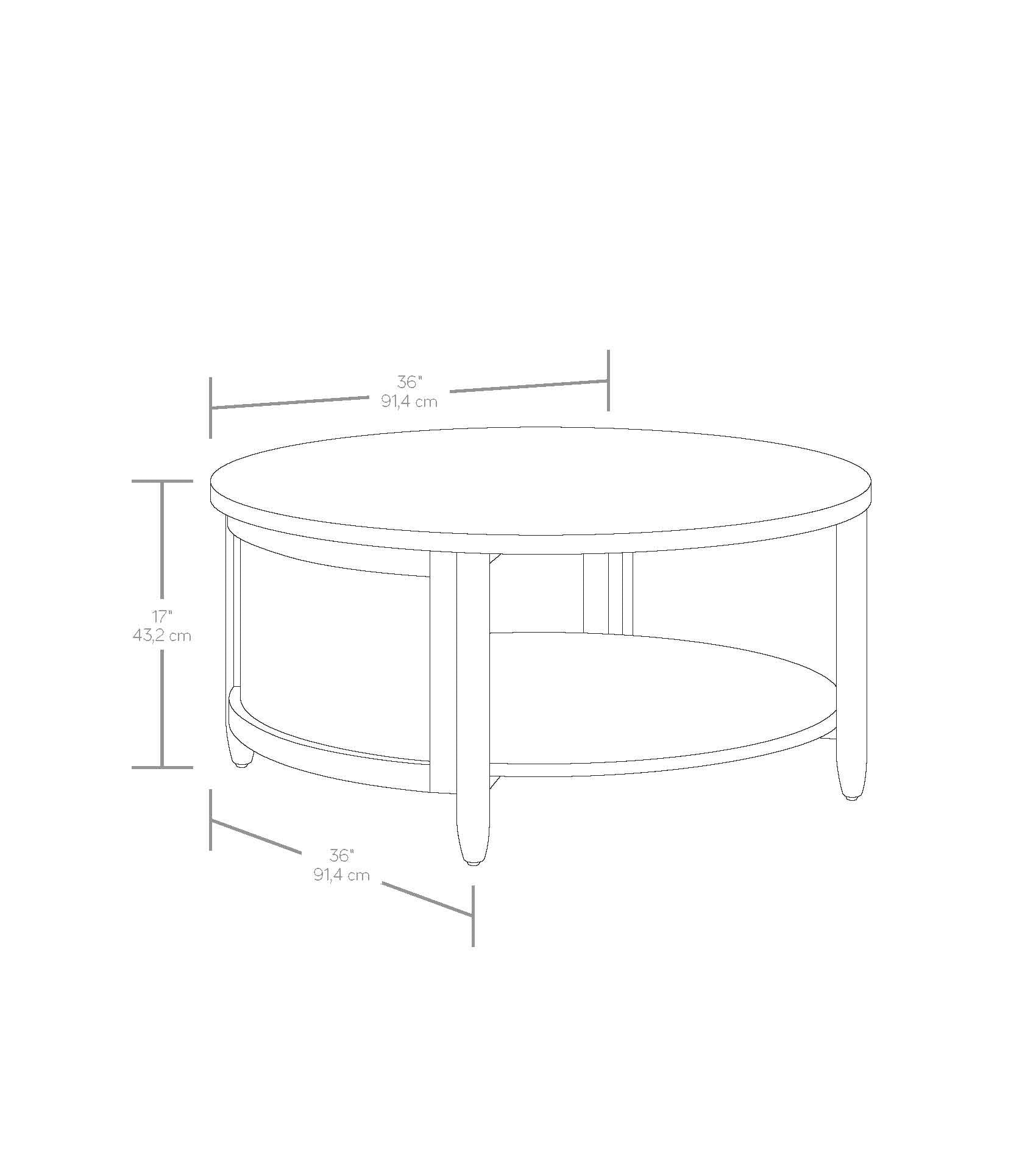 Springwood Caning Coffee Table, Charcoal Finish